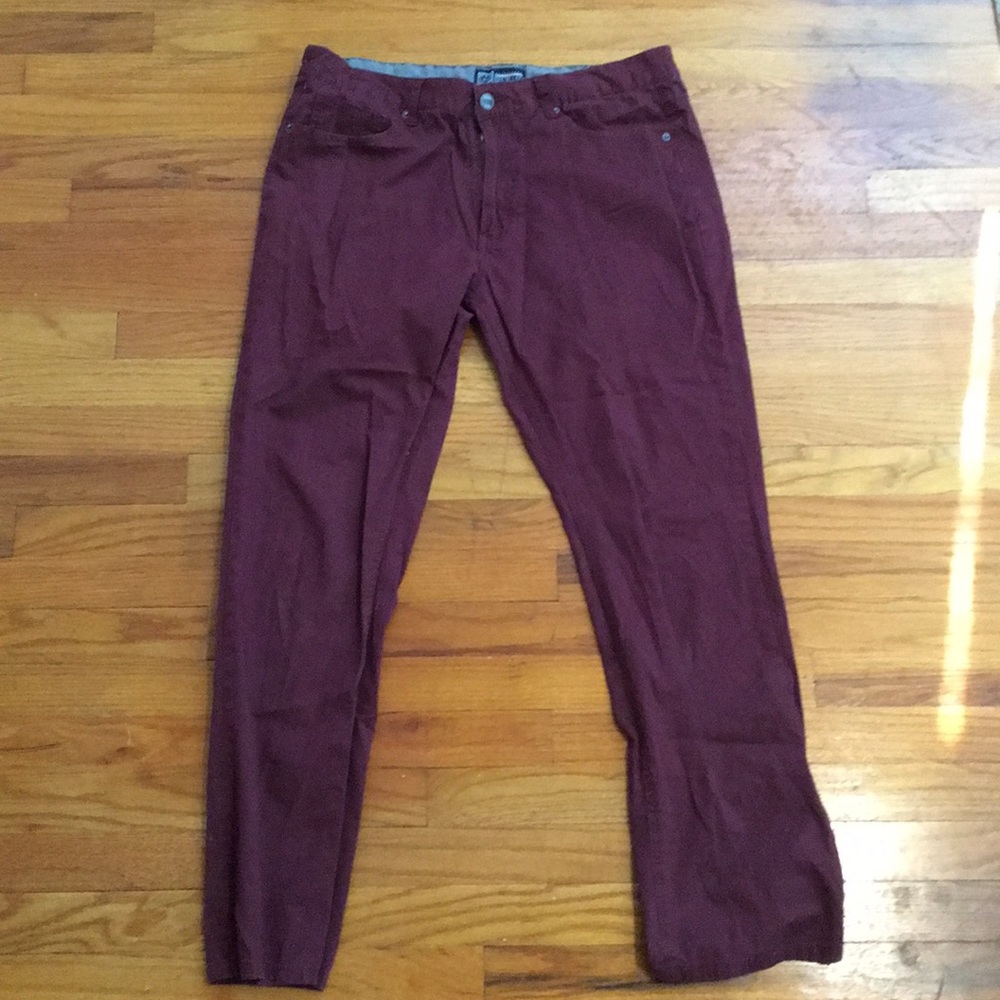 Burgundy Pants